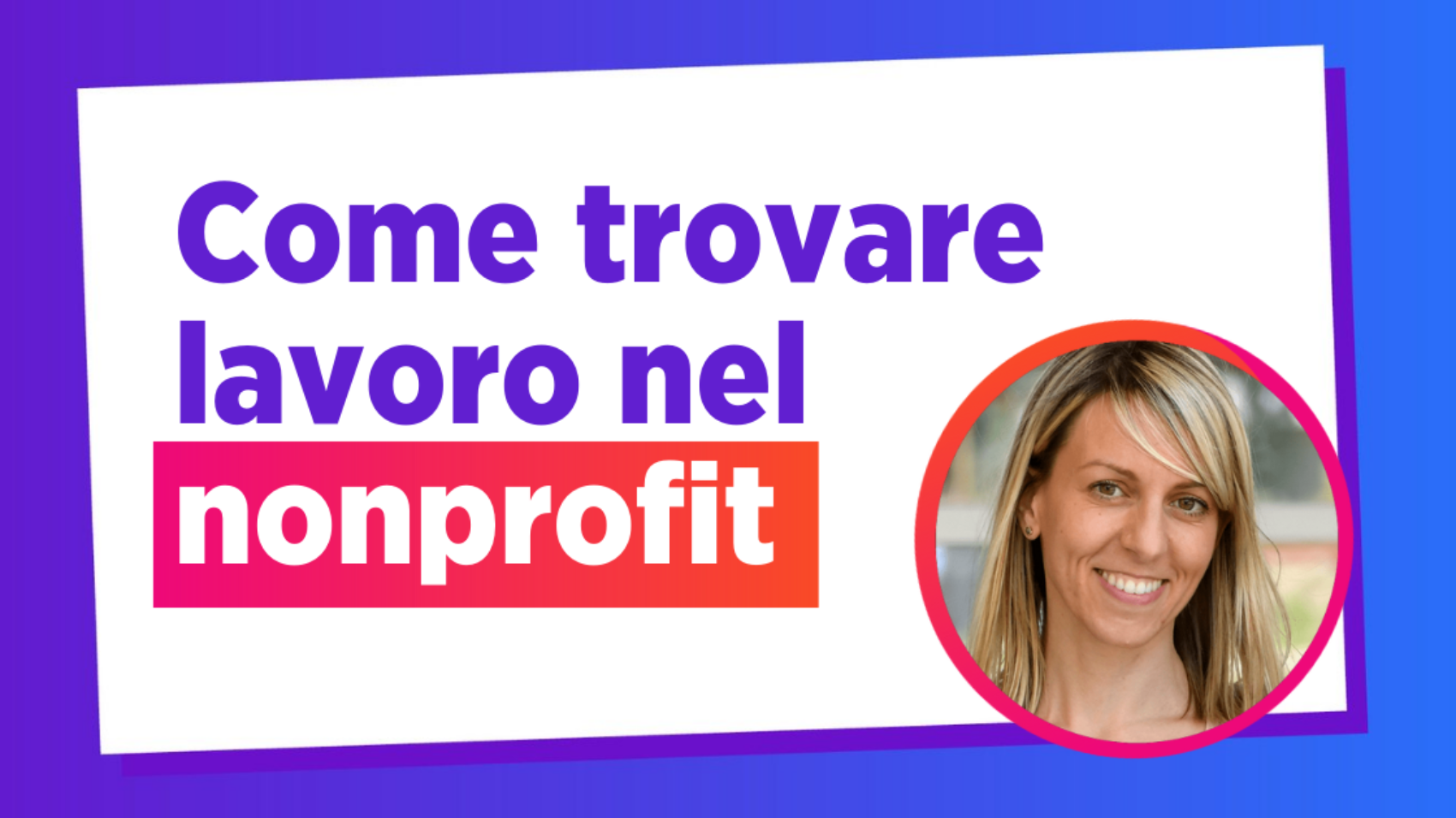 Come Trovare Lavoro Nel Nonprofit Fundraising.it