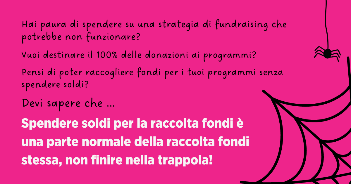 Spendere Soldi Per La Raccolta Fondi è Normale