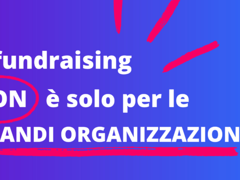 Il Fundraising Non Solo Per Le Grandi Organizzazioni