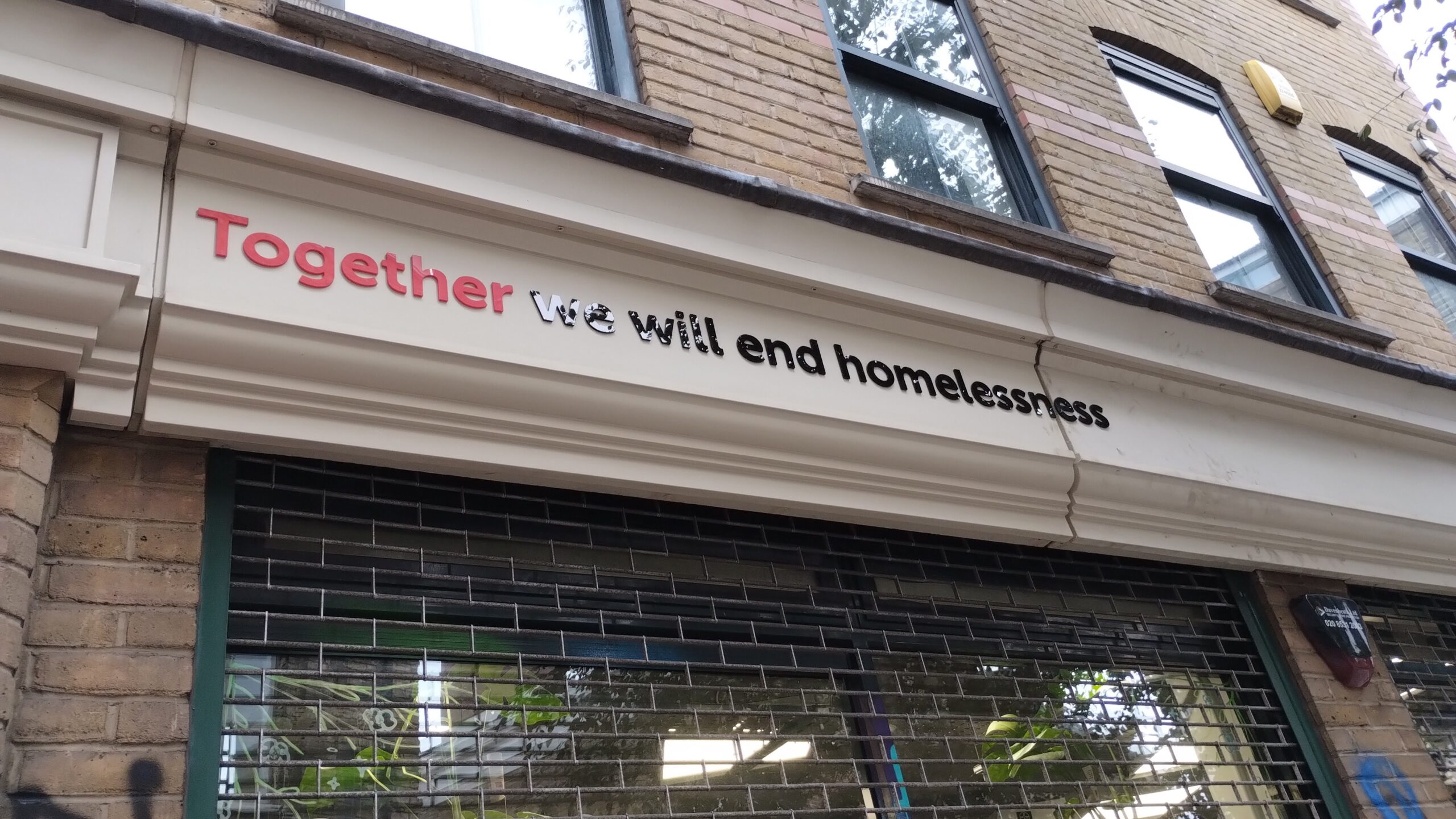 together we will end homelessness