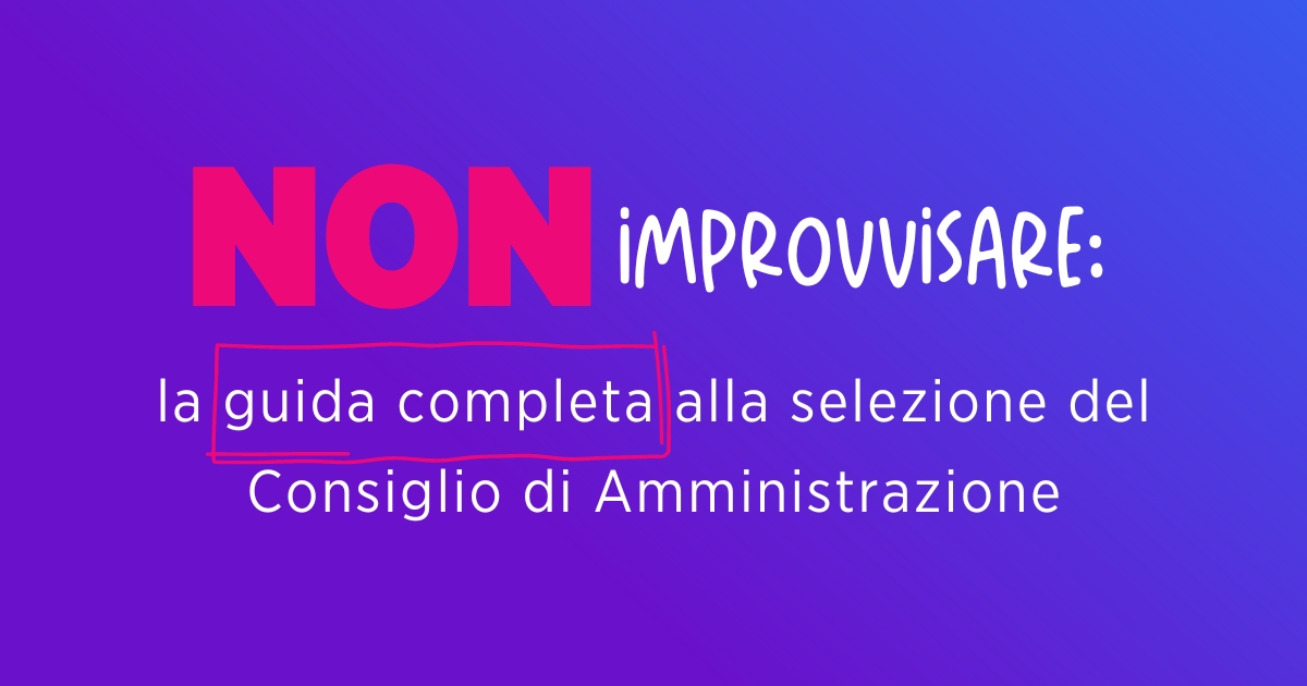 non improvvisare