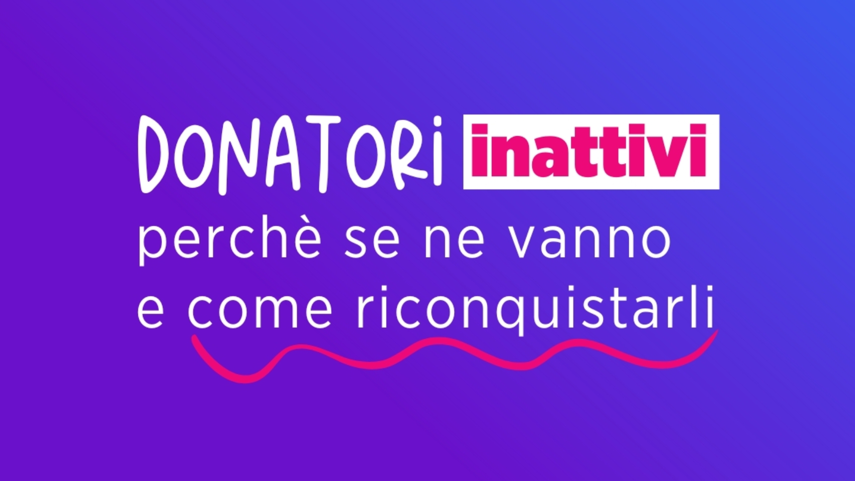 donatori inattivi